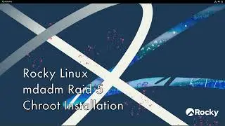 Установка Rocky Linux 9.1 mdadm Raid 5 | Установка через командную строку