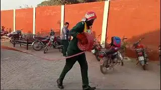 Fire Drill, Fire fighting Techniques, Demonstration by Rescue 1122|Rescue 1122| Fire control method
