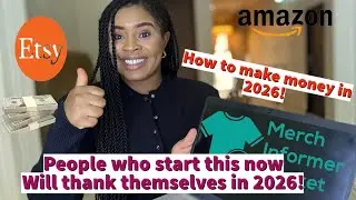 HOW TO MAKE PASSIVE INCOME SELLING PRODUCTS ON AMAZON, ETSY, USING MERCH INFORMER IN 2026!! 