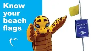 Know the colors of the beach flags- Water Safety Tip