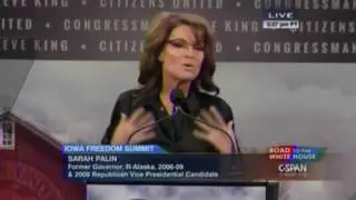 &bull; Gov. Sarah Palin &bull; Iowa Freedom Summit &bull; 1/24/15 &bull;