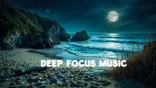 Frozen Lake Ambience with Deep Focus Lofi 🌊