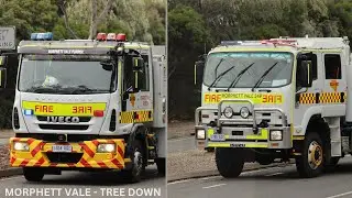 Morphett Vale CFS || Arriving / On Scene of Tree Down