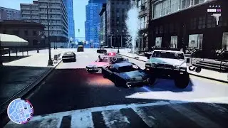 GTA TBOGT - Stealing stash from Jamaican Yardies and Russian Mafia + 6 Star Rampage
