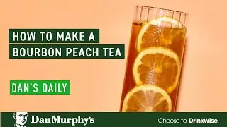 Bourbon Peach Tea cocktail recipe
