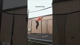 СУПЕР ПРОСТЫЕ трюки на батуте😁👍 #сальто #вирусный #батут