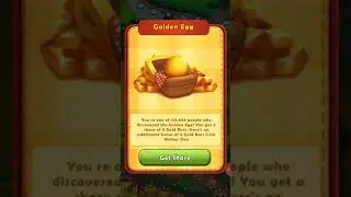 Golden Egg. Get Share🐣👑💰💰💰 Farm Heroes Saga