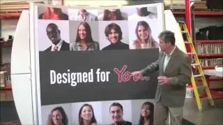 SEGUE SuperNova LED Trade Show Lightbox Backwall Displays