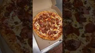 #meat Lovers #pizza - Mozzarella #cheese , Sliced Pepperoni, Italian Sausage, #beef , #bacon , & Ham