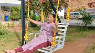 The Ultimate Viewpoint Swing! 🌿 Escape to the Green Hills