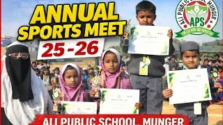 Annual Sports Day 2025 | Exciting Sports Games Highlights | Ali Public School Munger