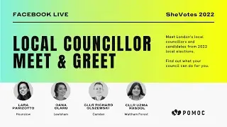 SheVotes: Local Councillor Meet & Greet - London