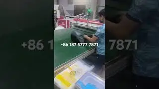 CHOVYTING flying knife cutting bottom seal machine