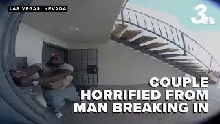 Man fleeing police breaks into Las Vegas apartment, terrifying couple