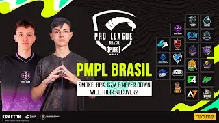 [EN] 2022 PMPL BRASIL W2D1 | Spring | SMOKE, BRK, GZM E NEVER DOWN WILL THEIR RECOVER?