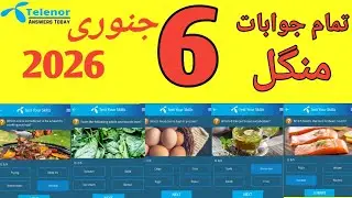 Which food item is high in protein? 6 January 2026 | My Telenor Apps Questions Today