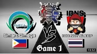 MATCH 1 // IDNS (TH) VS OMEGA (PH) // RUBY JUNGLER APAKAH EFEKTIF MSC 2022