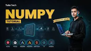 NumPy Tutorial for Data Analysis & AI/ML 2026 | Complete Beginner to Advanced Course