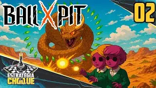 🏓 Ball X Pit - Coloquei os Coabitantes para derreter o boss do deserto!!! EP02