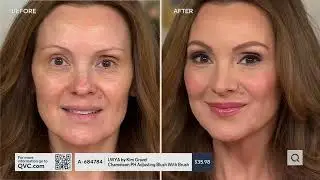 LWYA by Kim Gravel Chameleon PH Adjusting Blush With Brush on QVC
