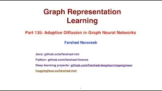 Part135: adaptive diffusion to graph neural networks
