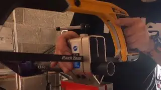 Ragley Trig Build Pt3 - Park Tool SG7.2 Saw Guide - Cutting A Carbon Steerer