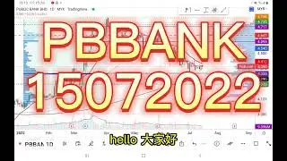 15072022 #PBBANK MA200是关键支撑线! 会员问股福利. 实时技术分析.