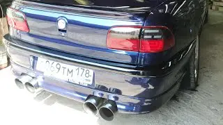 Exhaust system restoration Opel Omega B