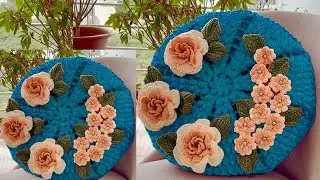 COJINES DECORATIVOS de ROSAS ETERNAS para Decorar Tu Casa Regalar o Vender FÁCIL DE HACER