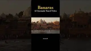 Hailuo 02 : A Cinematic Travel Video | Banaras | Ai Generated #shorts