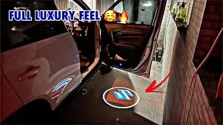 Установил новые теневые огни в мою Brezza lxi | Теневые огни логотипа для всех автомобилей | Brez...