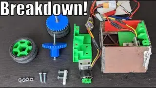 Hardox Beetle Breakdown (1.36kg hardened steel combat robot)