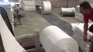 OUTOMATIC WOVEN BAG CUTTING MACHINE