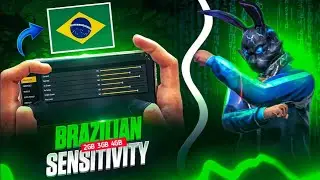  Best Brazilian sensi 2GB 3GB 4GB Best Brazilian Sensi 😱 | Auto Headshot | FF New Sensi 2025