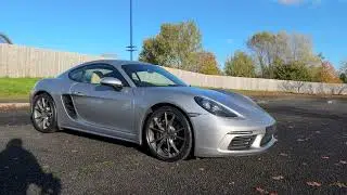 718 Cayman in, GT Silver Metallic