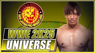 Super J Cup startet: Omega, Ibushi & Co! AJPW vs. NJPW &ndash; WWE 2K25 Universe Mode #21 (German)
