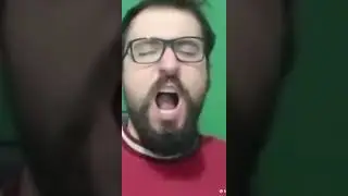 Guy breaks the sound barrier while screaming