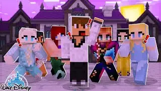 AS PRINCESAS da DISNEY querem me MATAR! (MINECRAFT)