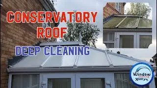 Conservatory cleaning conservatory roof deep cleaning - Pressure washing conservatory and Windows