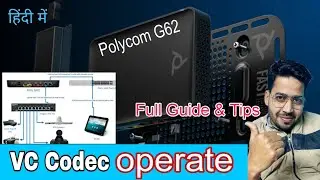 How To Operate  Polycom Video conferencing System_ Use Poly VC Device