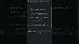 06 - Shapes Detection using OpenCV #opencv #computervision #imageprocessing #python #contour #shape