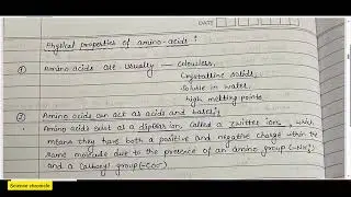 Amino Acid#hpu msc botany zoology notes# general structure,optical activity,absoluteconfiguration