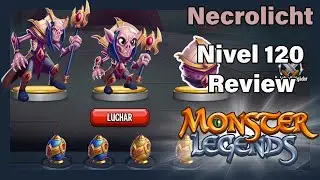 Un Resurrector C&oacute;smico de Luz - Necrolicht Nivel 120 Review - Monster Legends