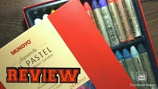 Review: Mungyo water soluable oil pastels