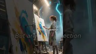 AI can copy art but #ai #artificialintelligence #future #technology #shorts