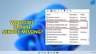 Windows Update Service Missing (How to Fix) [2023]