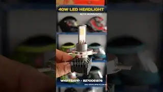 40w led headlight with warranty* / available #mkbikerpitstop #mk_pits_hub #mk_tnbiker