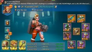FULL OVERVIEW MY MINI RALLY TRAP..700% STATS..MINDSET TRAPPER IS DIFFERENT.. LORDS MOBILE