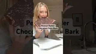 Вот мои сладко-соленые финиковые закуски, приготовленные с арахисовым маслом, шоколадом и морской...