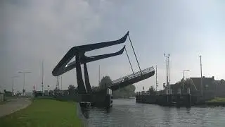 Brugopening Brug Vrouwenakker//Dutch Bridge Opens